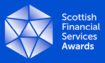 Scottish Financial Services Awards logo recognizing excellence and achievement within the financial services industry.