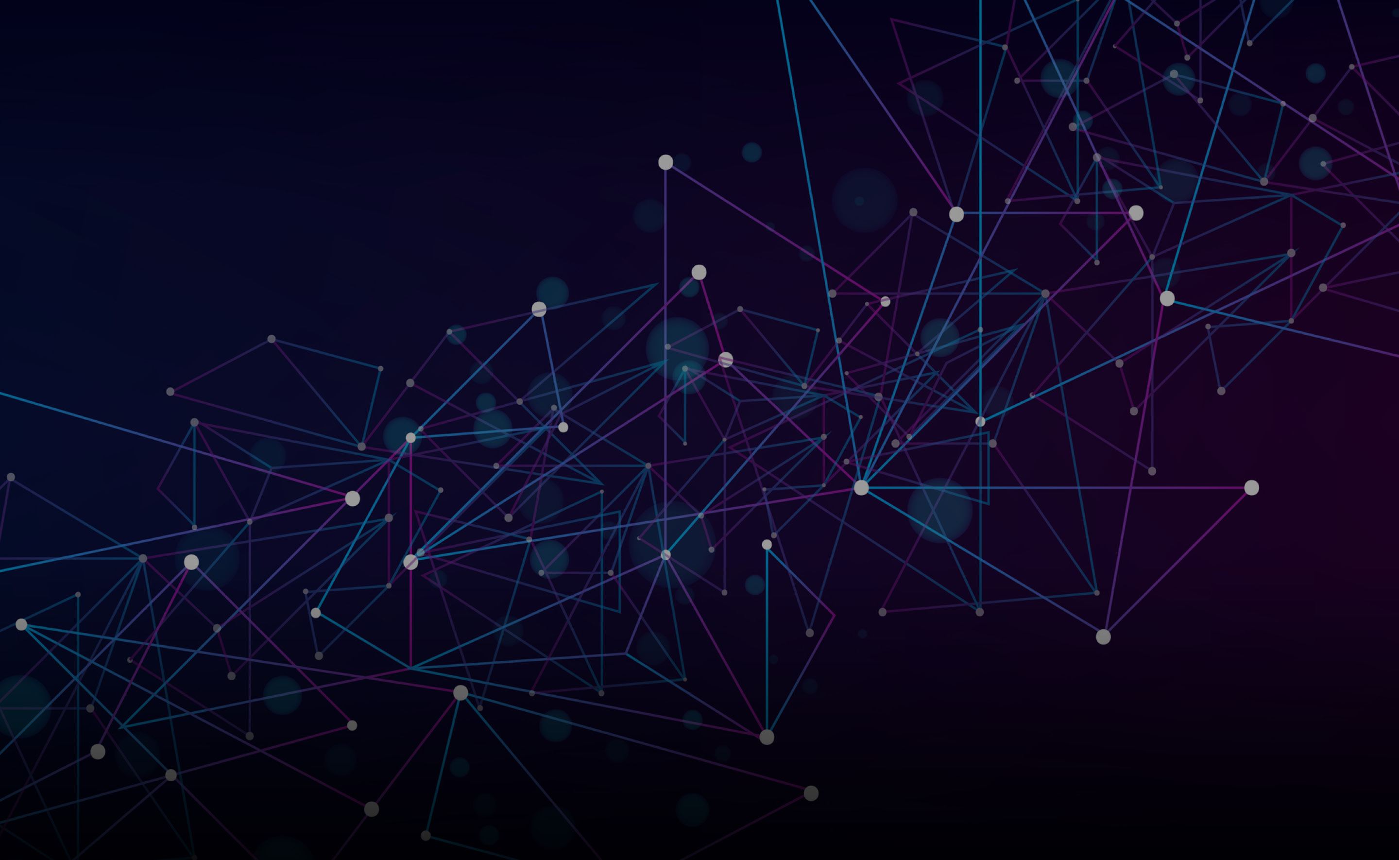 Purple abstract background of digital network connection