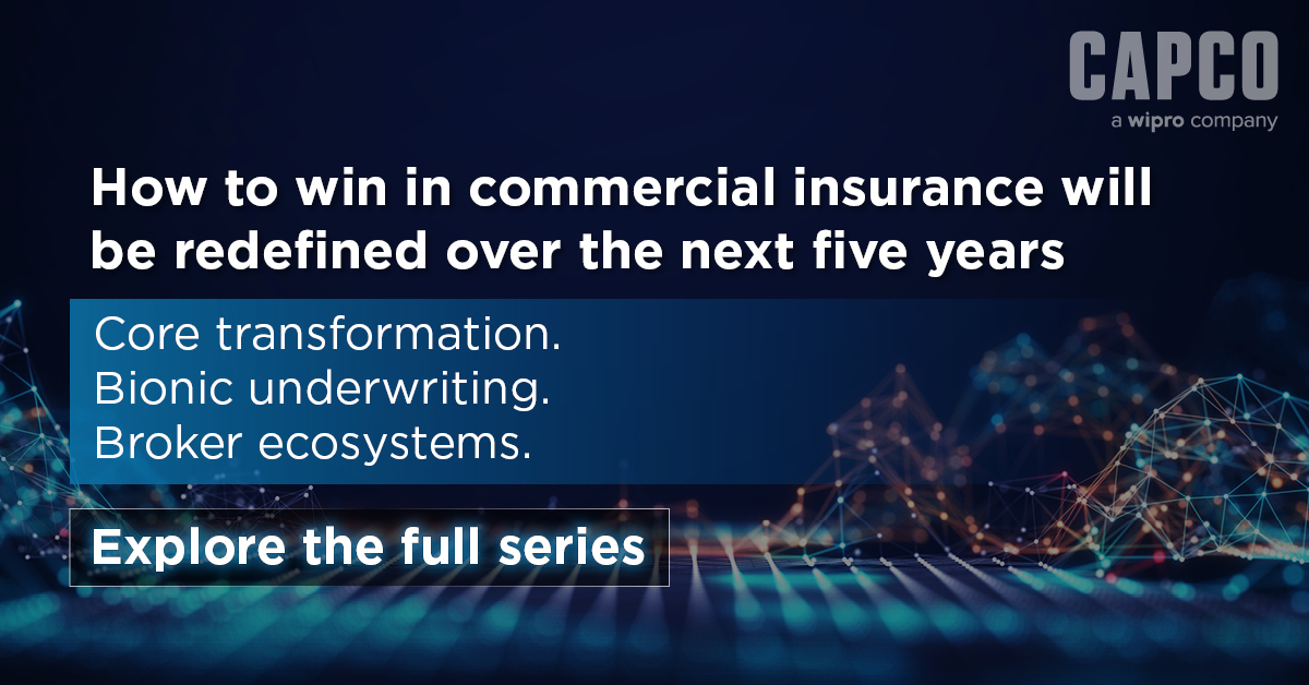 Commercial insurance transformation: a five-year technology vision