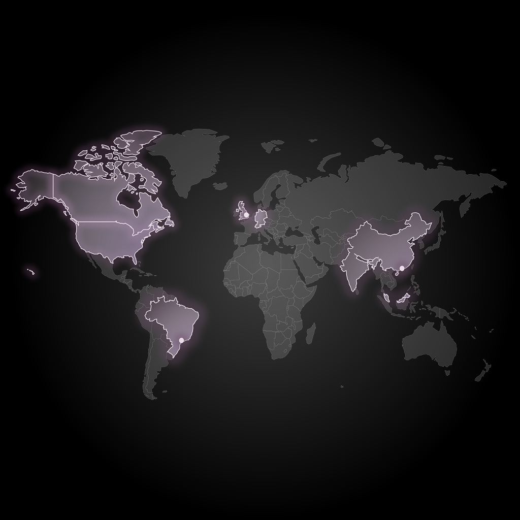 World map highlighting locations of Capco AI Labs across the US, Canada, UK, Central Europe, Brazil and APAC.