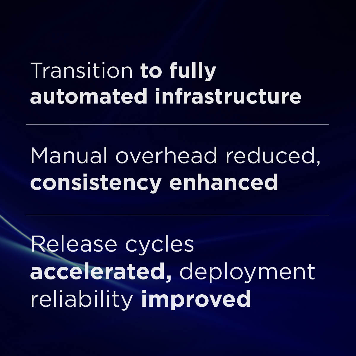 Highlights key insights of the ‘Azure cloud infrastructure’ success story