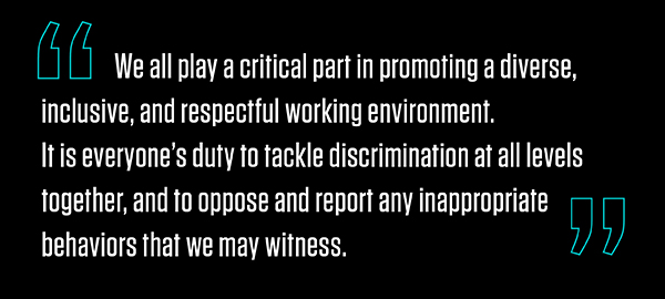 We Believe - Capco anti-discrimination statement quote 1