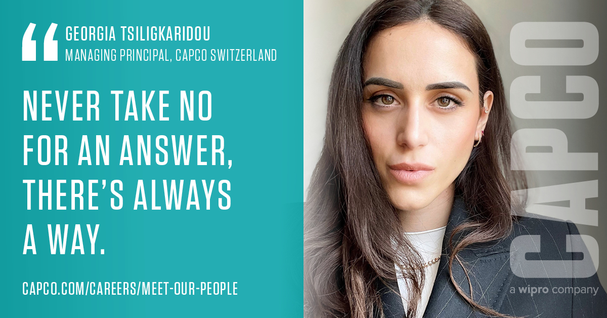 Capco Career Stories: Georgia, Capco Switzerland