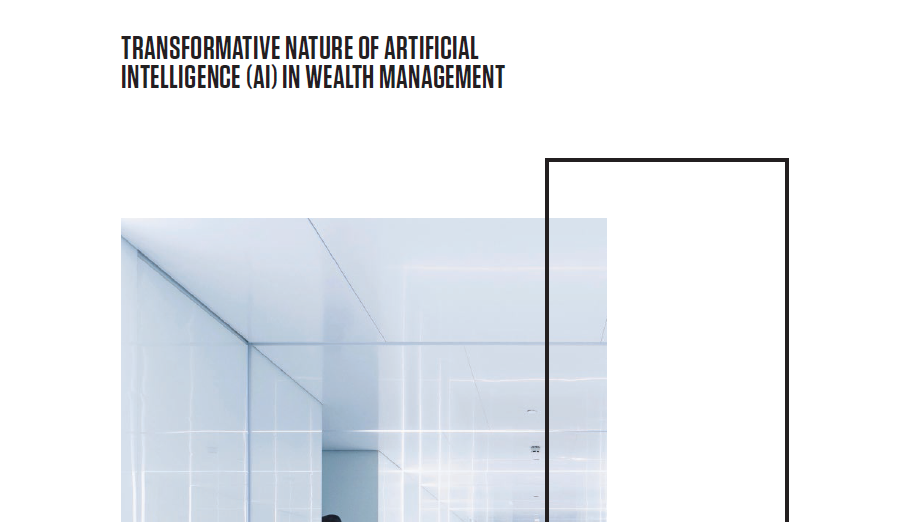 Transformative nature of artificial intelligence in wealth management